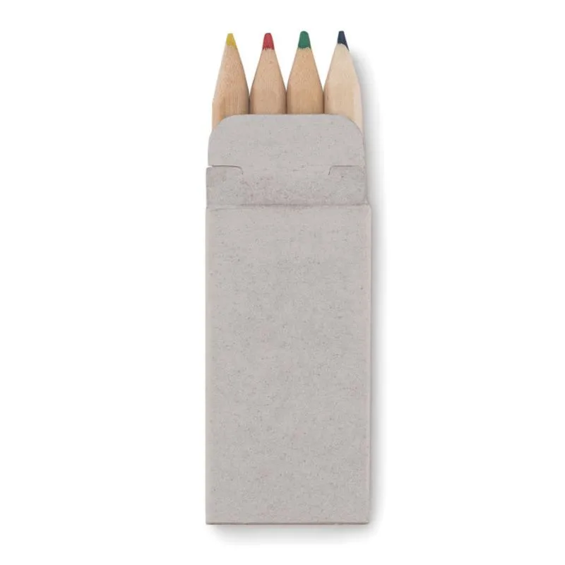4 lápices de colores