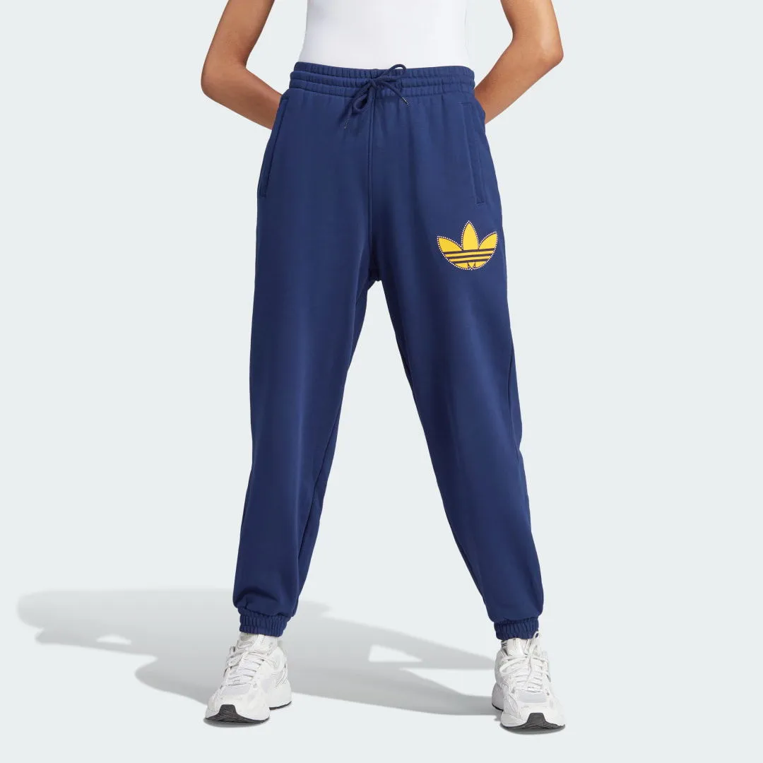 adidas Originals Pearl Trefoil Cuffed Sweatpants