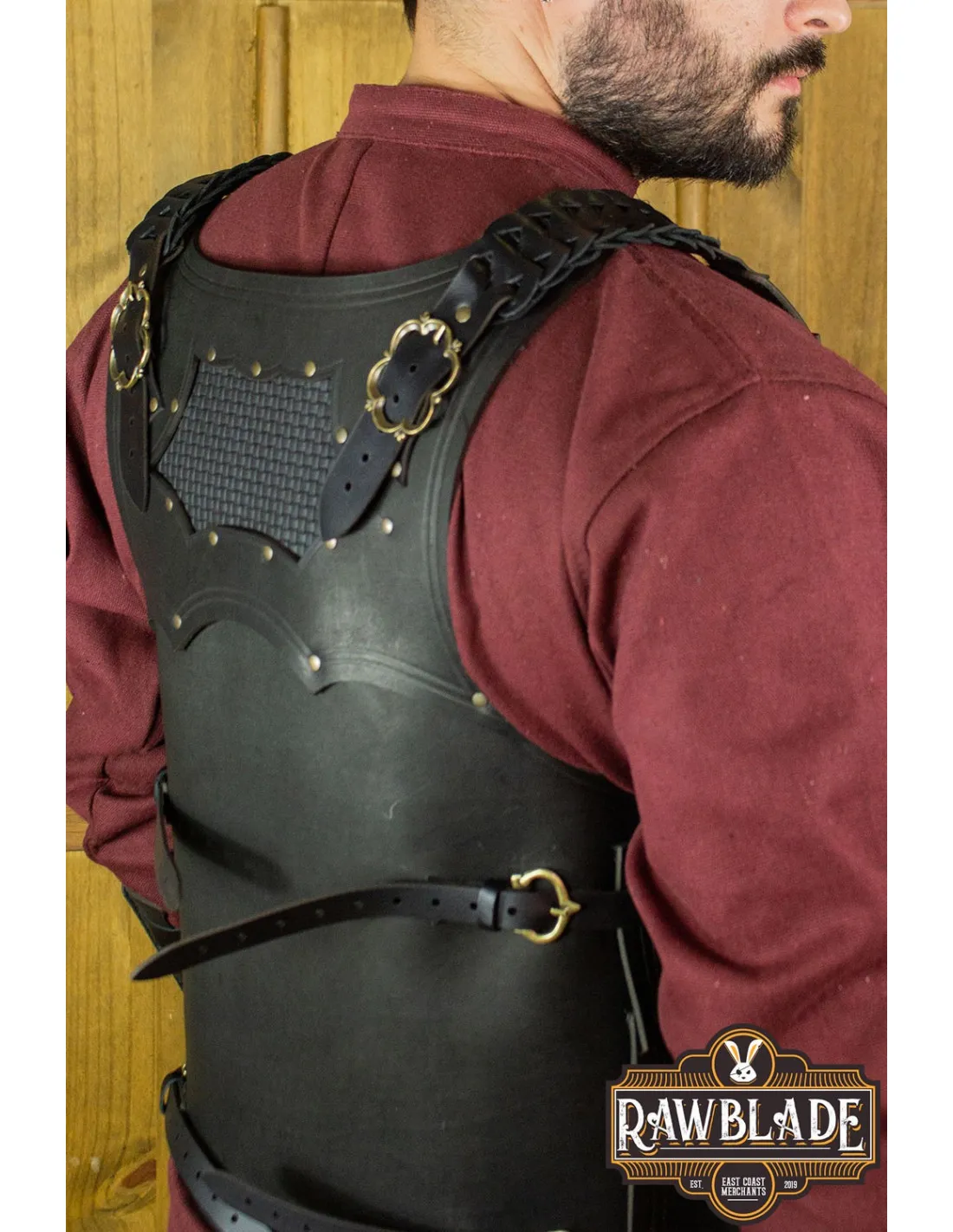 ARMADURA MEDIEVAL EDEKAN  NEGRO