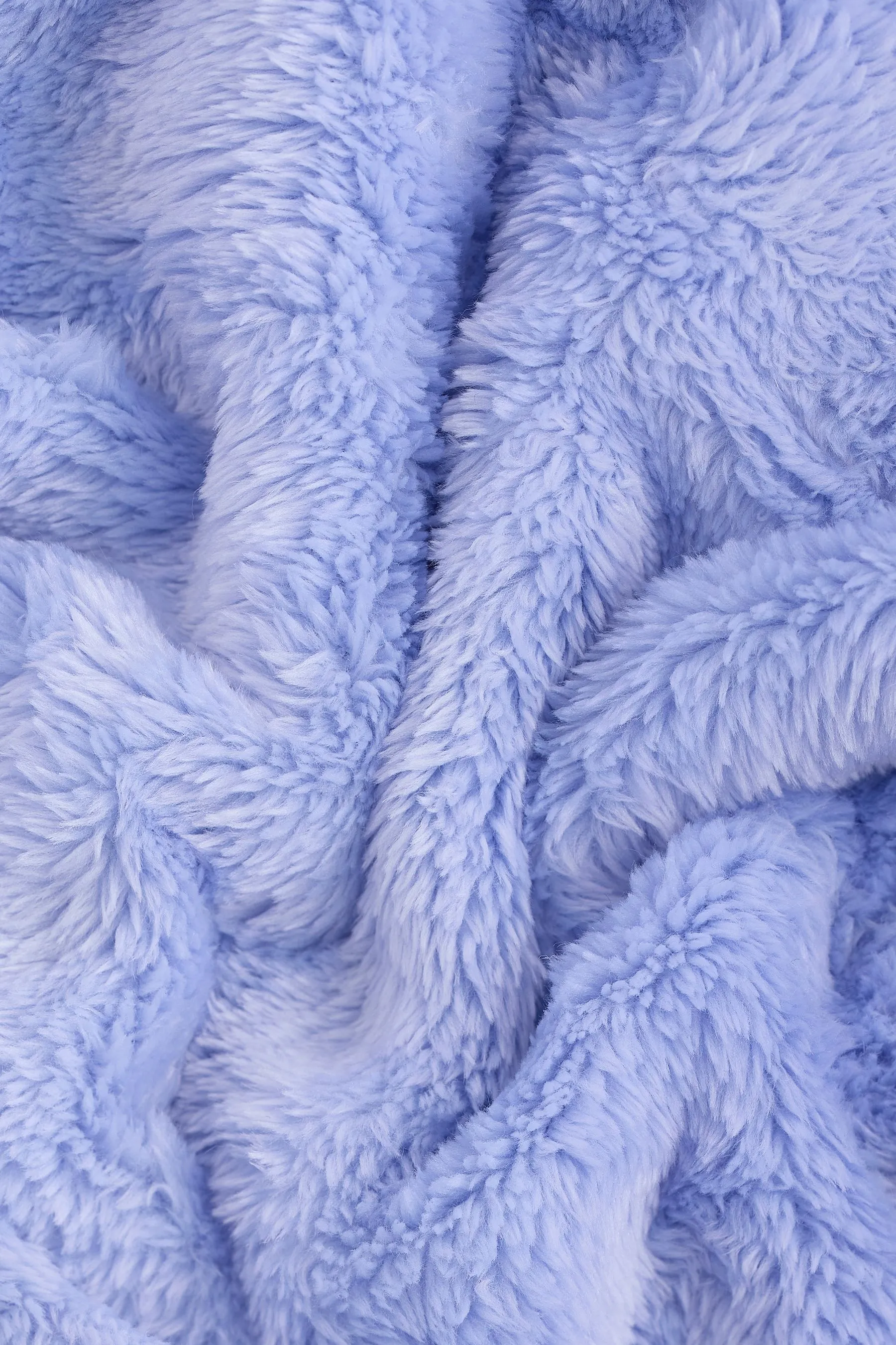 AZUL  BATA DE POLAR SUAVE AL TACTO (9 MESES A 16 AñOS)