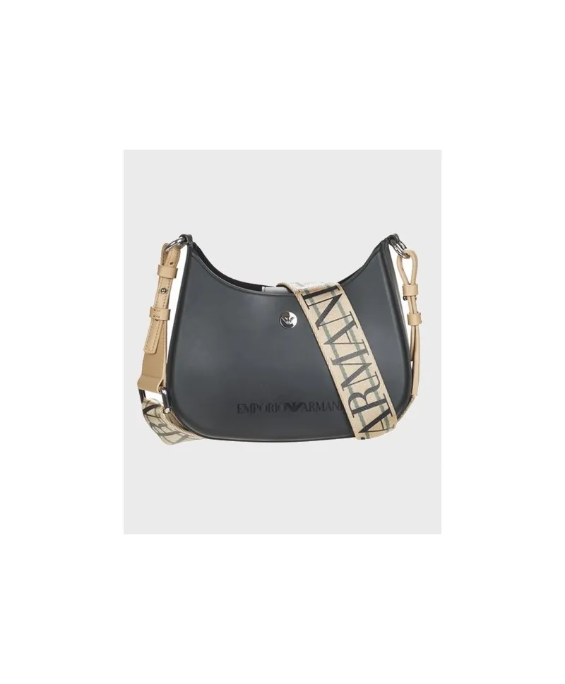 Bandolera EMPORIO ARMANI Gummy Bag Negro