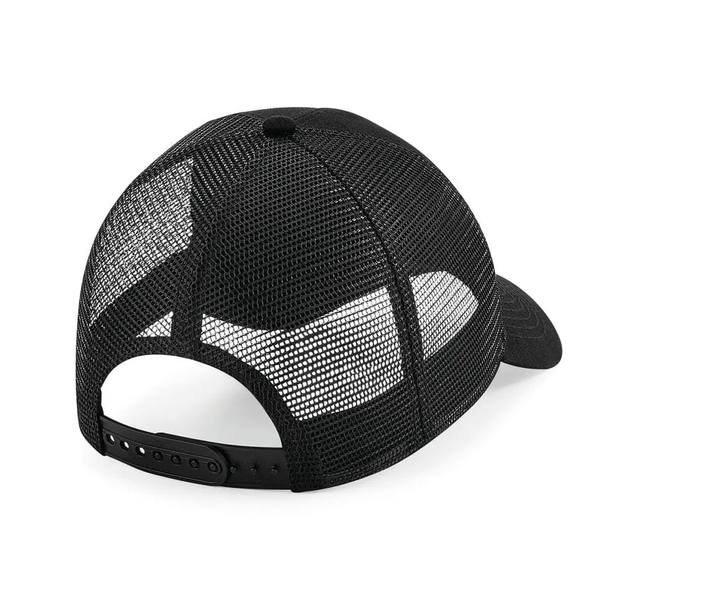 BEECHFIELD BF060  GORRA DE MALLA DE ALGODóN ORGáNICO  BLACK