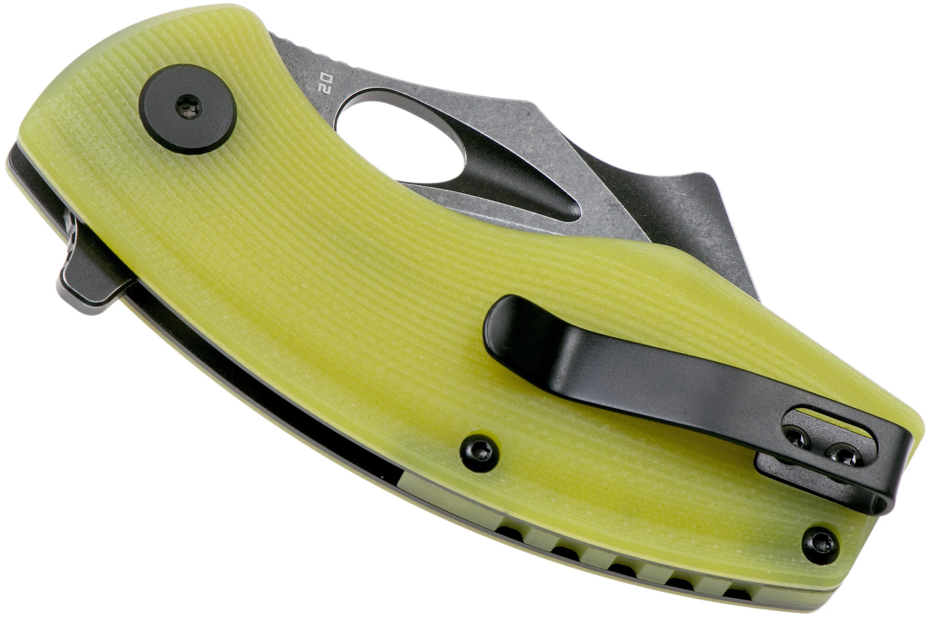 Bestech Lizard BG39F Lime G10, Black Stonewashed navaja