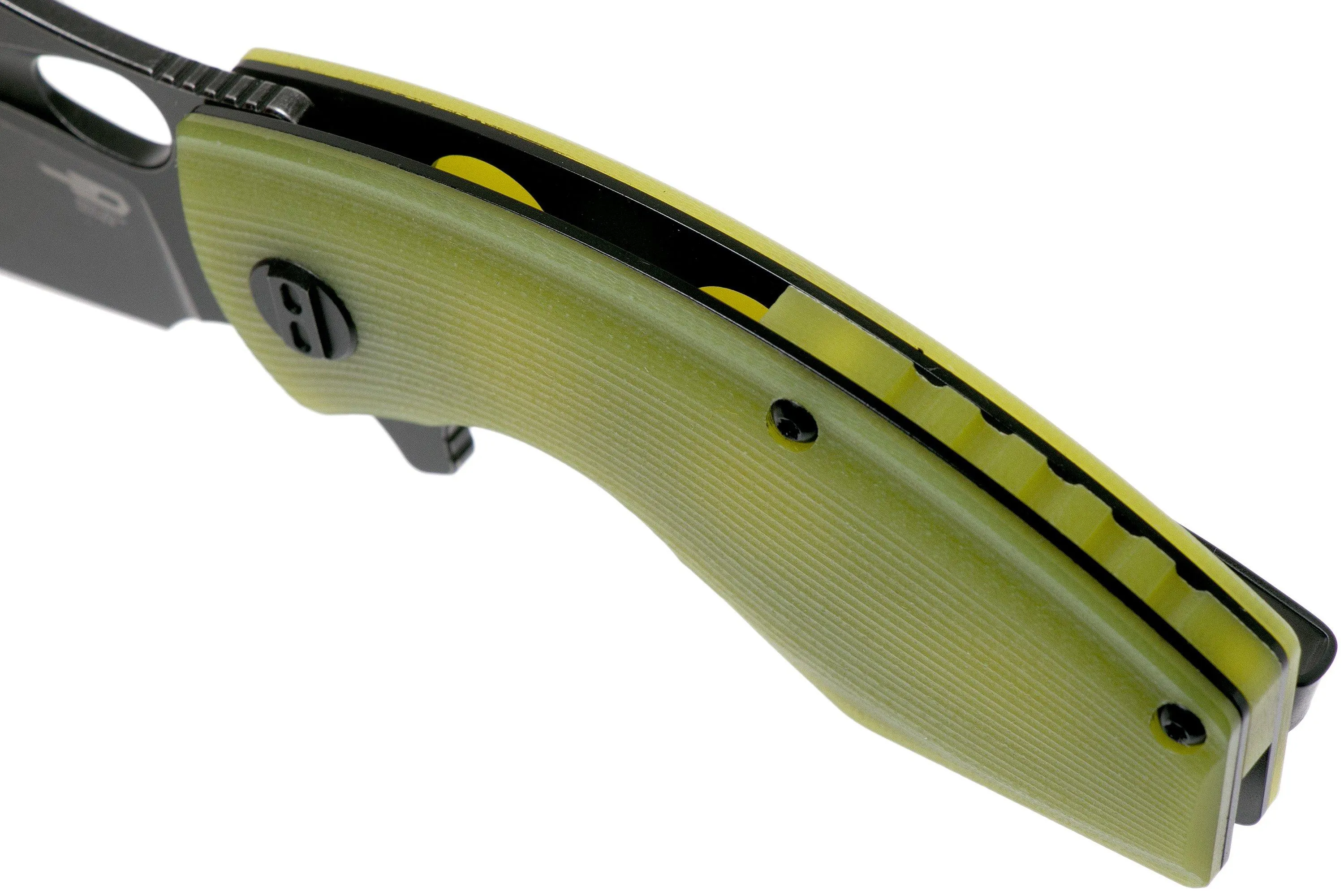 Bestech Lizard BG39F Lime G10, Black Stonewashed navaja