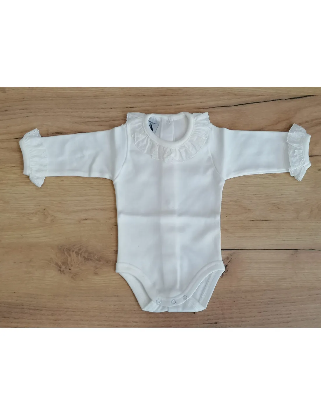 Body cuello batista manga larga Babidu