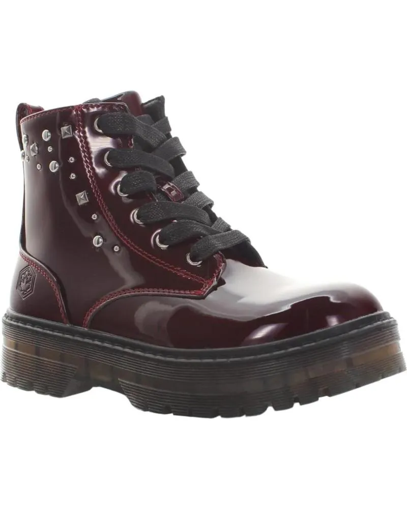 BOTAS DE NIñA LUMBERJACK ELINOR SGE6501001 ROJO