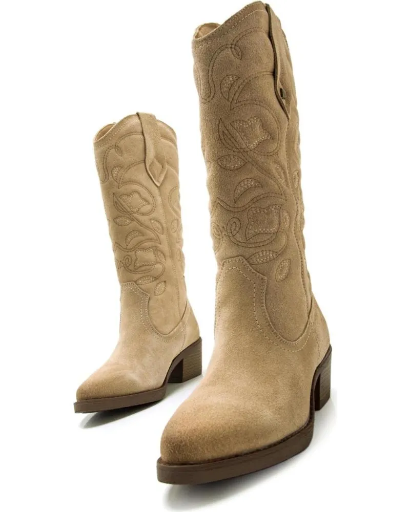 Botas MTNG  de Mujer 59664  BEIGE