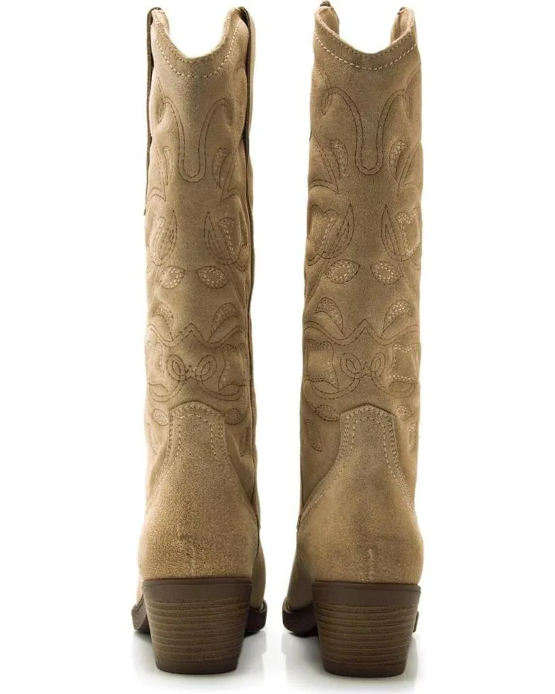 Botas MTNG  de Mujer 59664  BEIGE