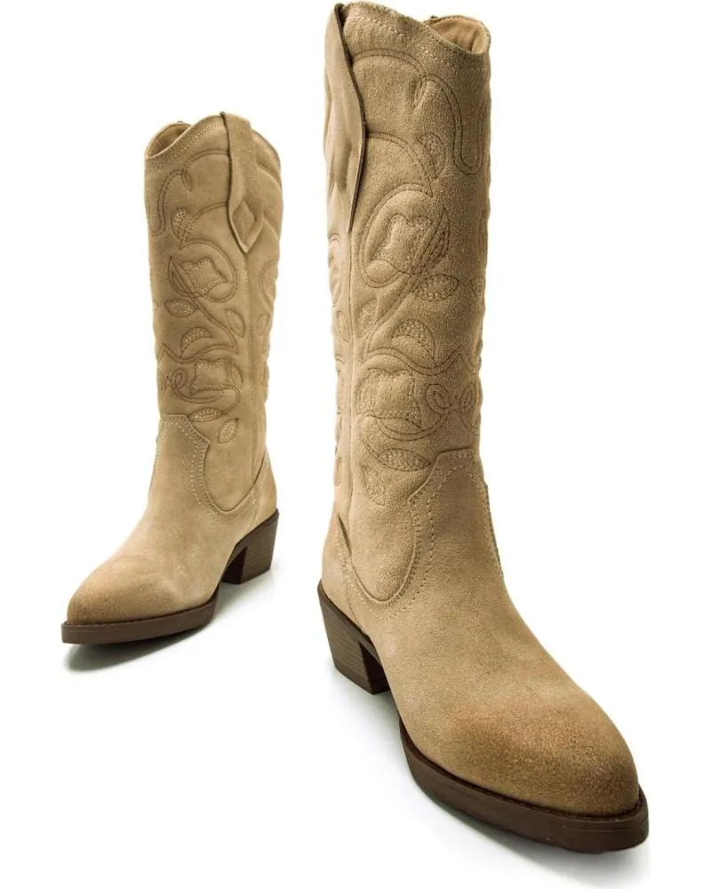 Botas MTNG  de Mujer 59664  BEIGE