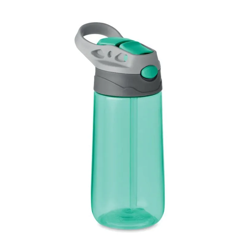 Botella promocional con boquilla de silicona 450 ml. Shiku