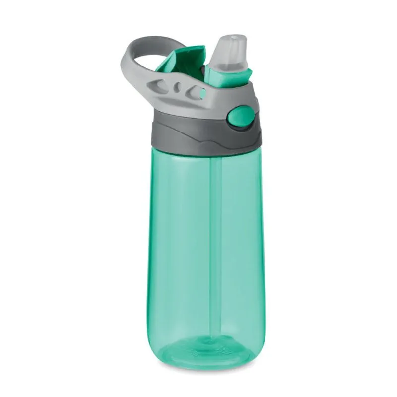 Botella promocional con boquilla de silicona 450 ml. Shiku