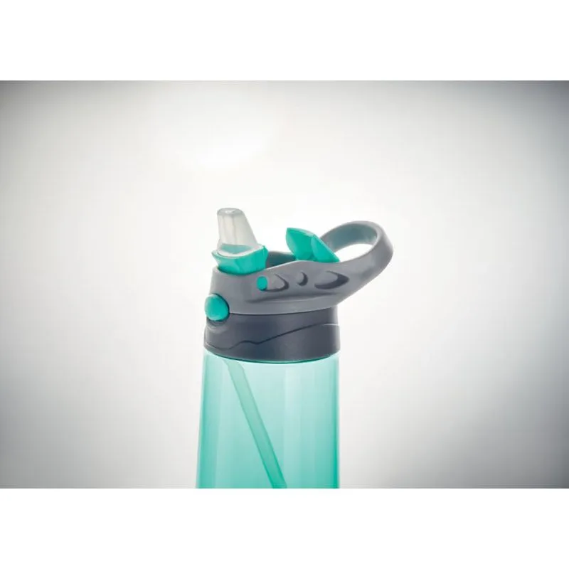 Botella promocional con boquilla de silicona 450 ml. Shiku