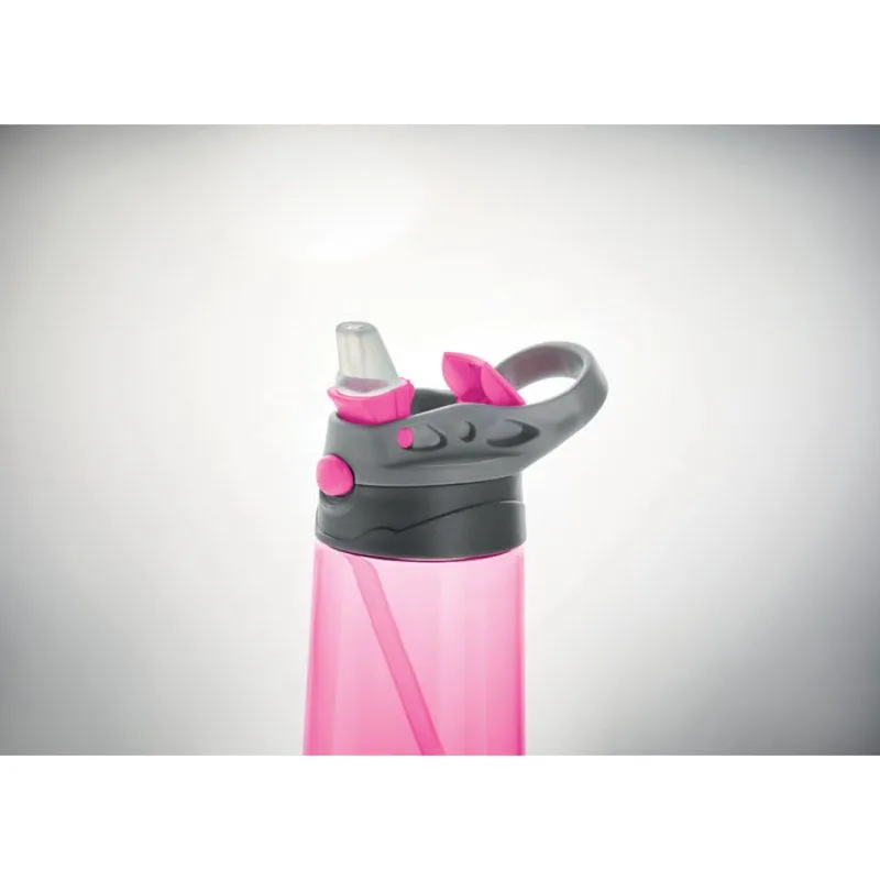 Botella promocional con boquilla de silicona 450 ml. Shiku