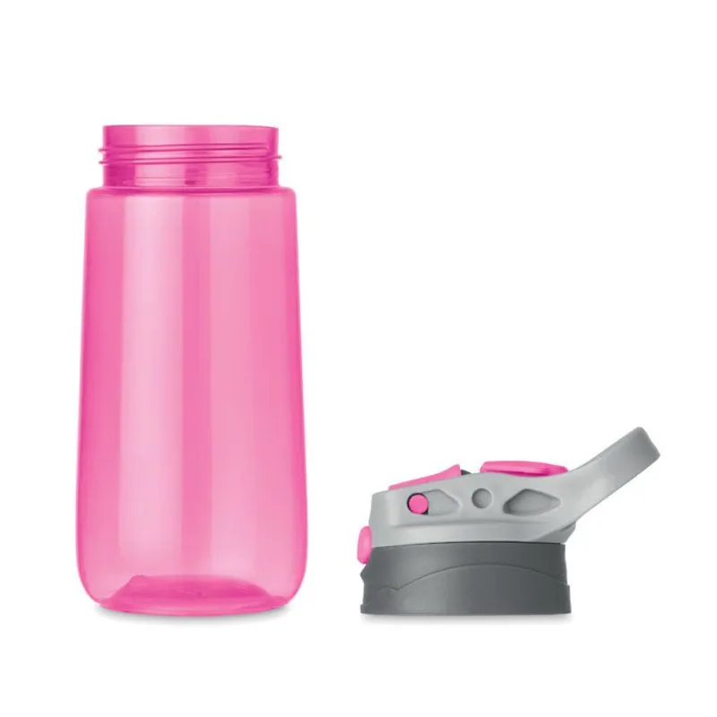 Botella promocional con boquilla de silicona 450 ml. Shiku