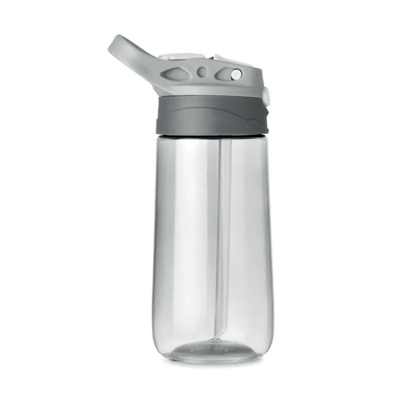 Botella promocional con boquilla de silicona 450 ml. Shiku