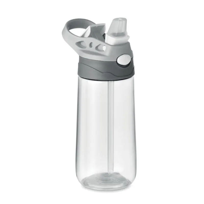 Botella promocional con boquilla de silicona 450 ml. Shiku