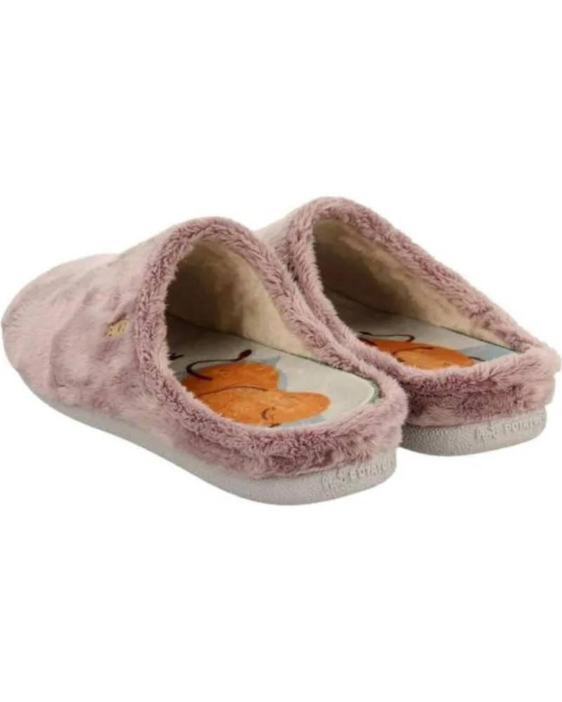 Calzado de casa de Mujer HOT POTATOES ZAPATILLAS CASA MUJER DORNOCH 70177 MORADO