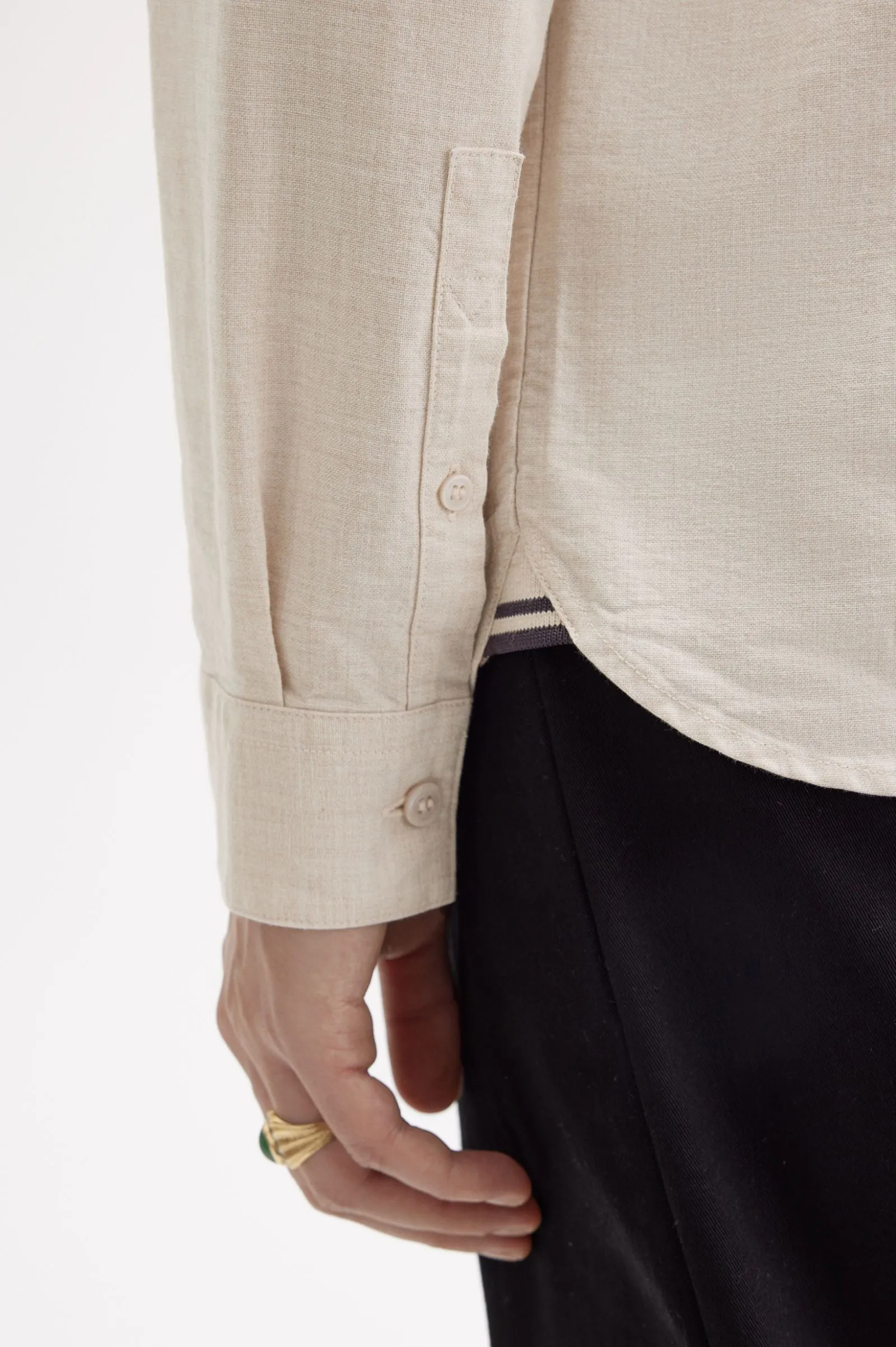 Camisa Oxford