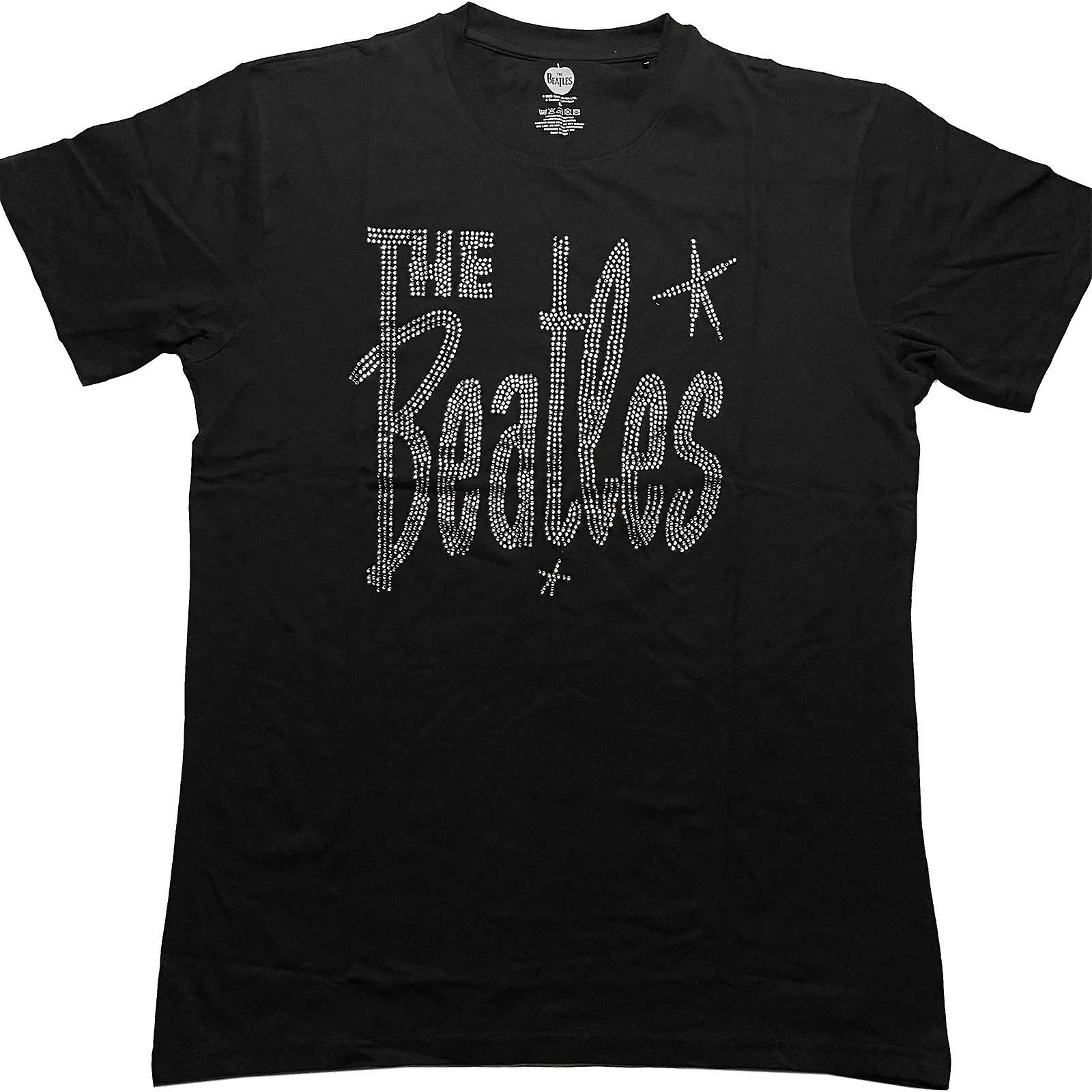 Camiseta con el logotipo adornado para adultos unisex de los Beatles