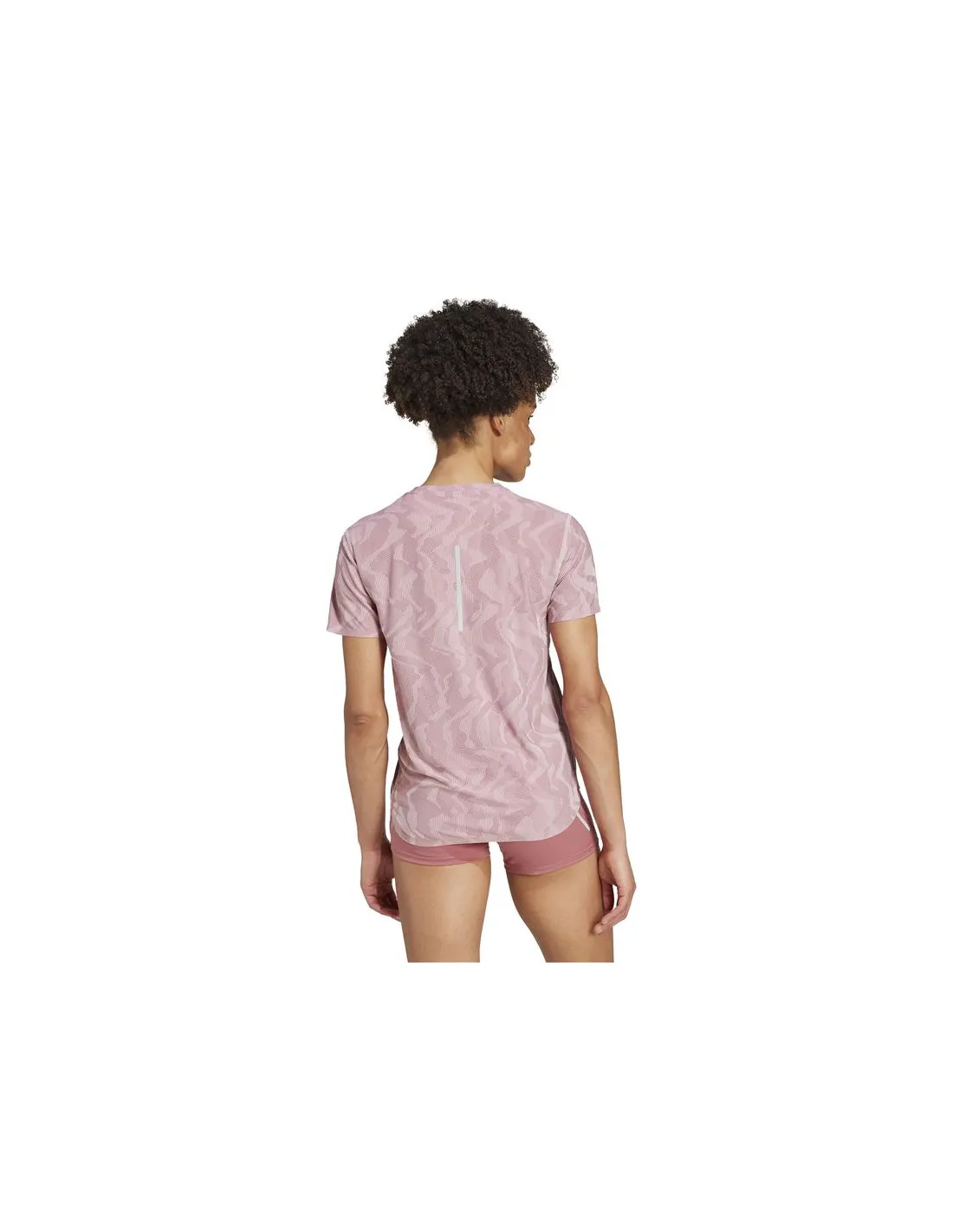 Camiseta de Running adidas Ultimate Engineered Mujer Rosa