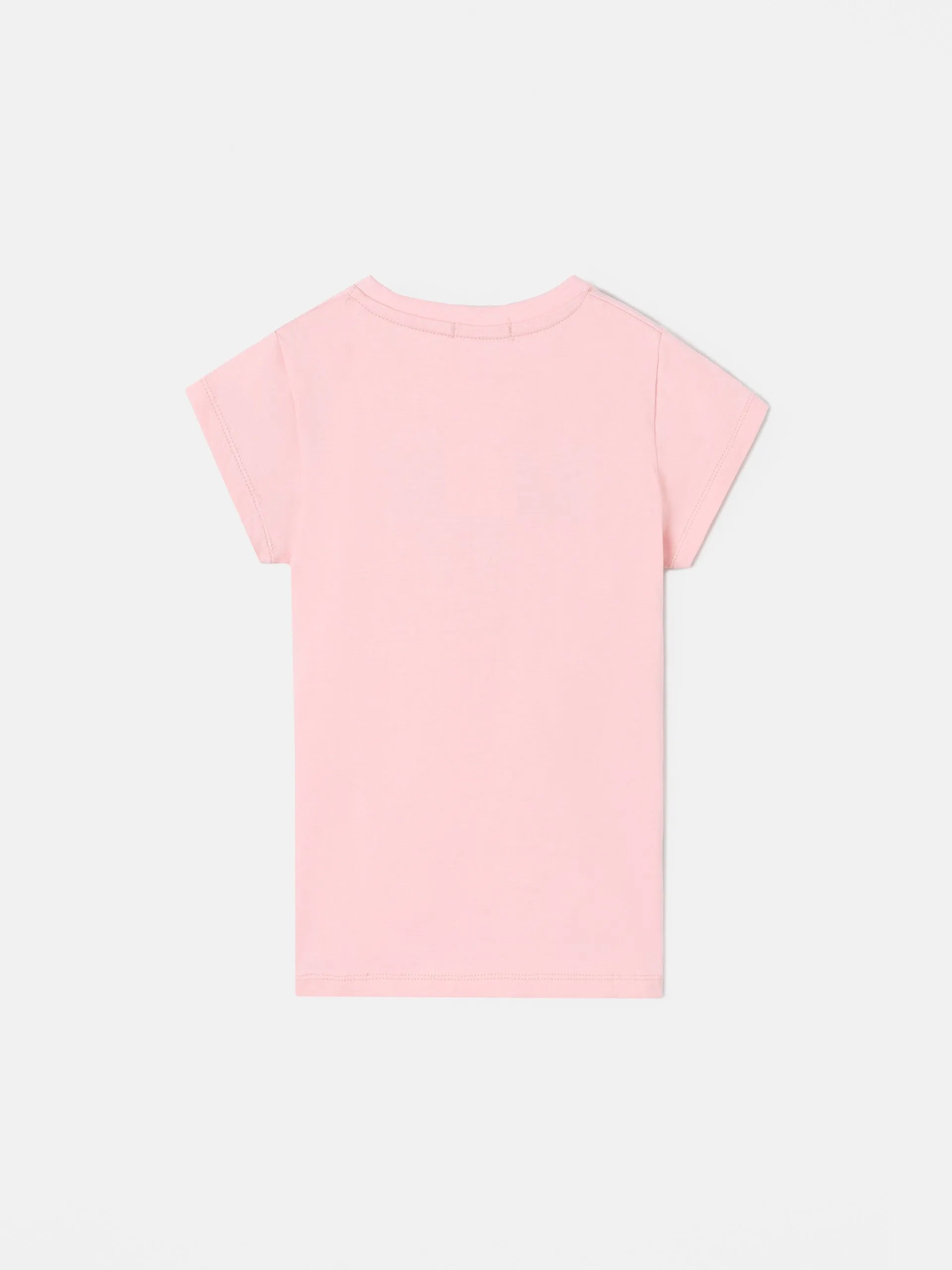 Camiseta girl bloom power rosa