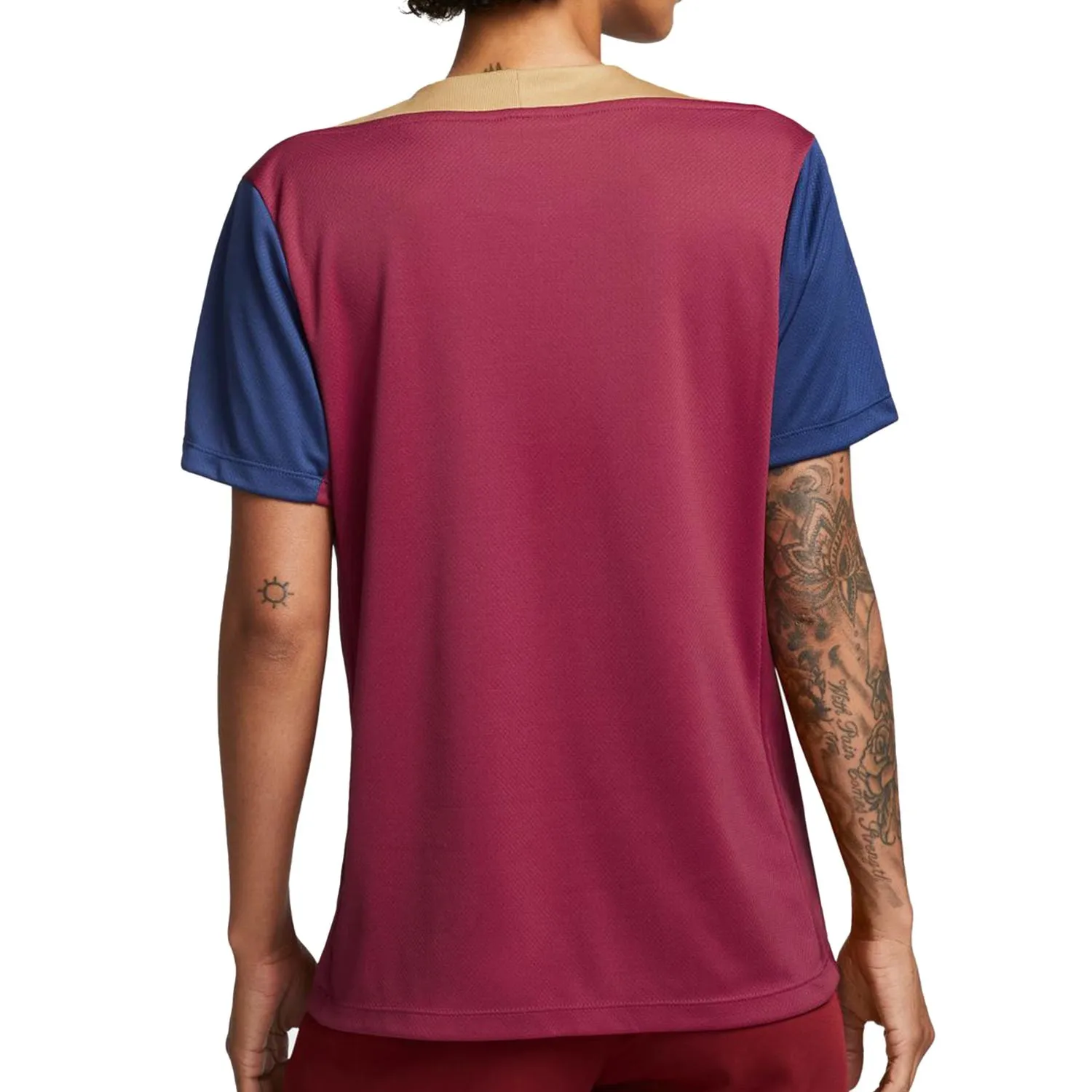 CAMISETA NIKE BARCELONA ENTRENAMIENTO MUJER DRIFIT STRIKE