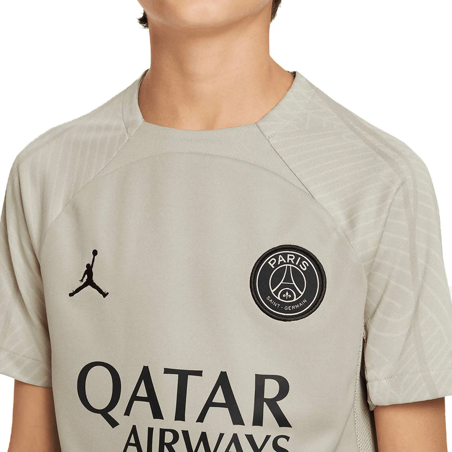Camiseta Nike PSG x Jordan entrenamiento niño DF Strike UCL
