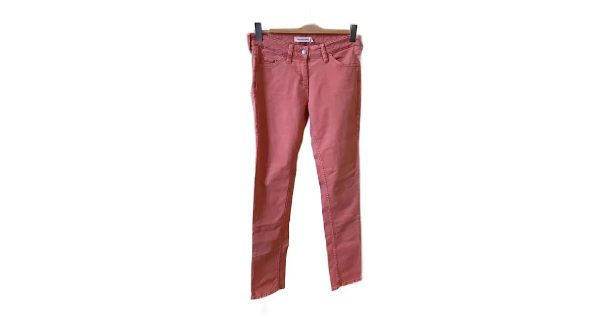 Camiseta vaquera ISABEL MARANT.fr 38 Algodón Rosa 