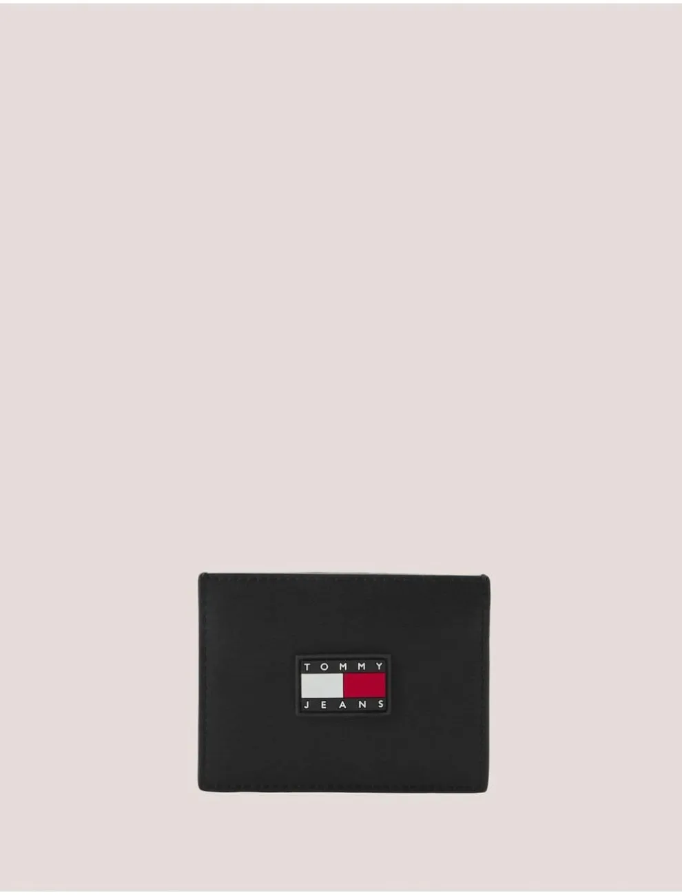 Cartera Hombre Tommy Hilfiger Heritage Leather Cc Holder Negro