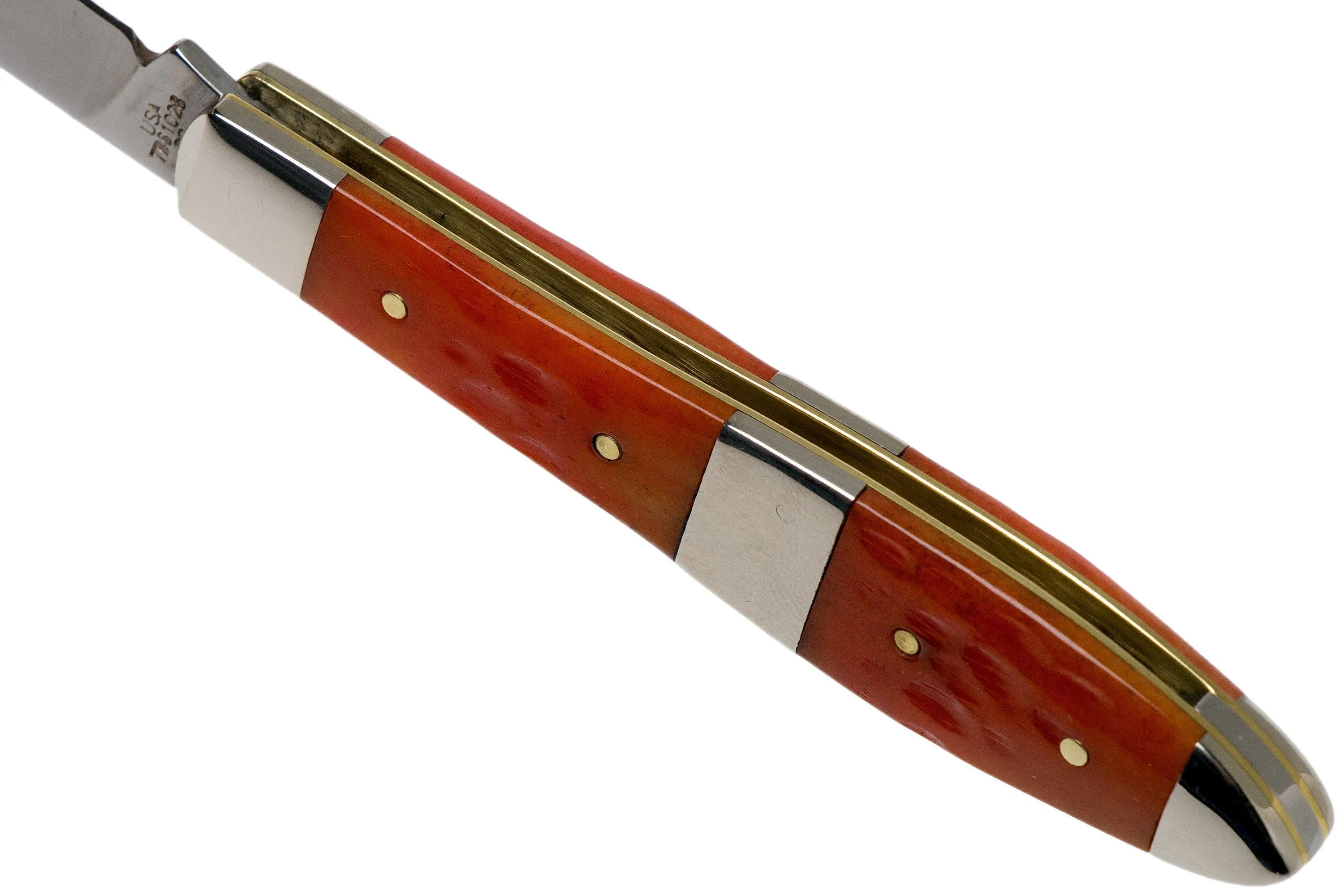 Case Tear Drop Bose Tequila Sunrise Bone, Standard Jig 14481 TB61028 SS navaja