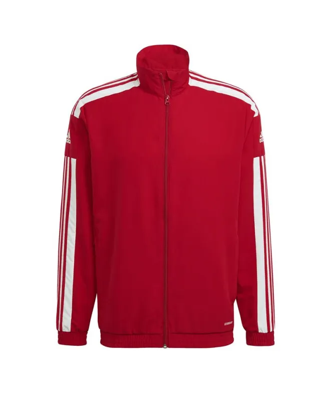 Chaqueta de fútbol adidas Presentación Squadra 21 M Red
