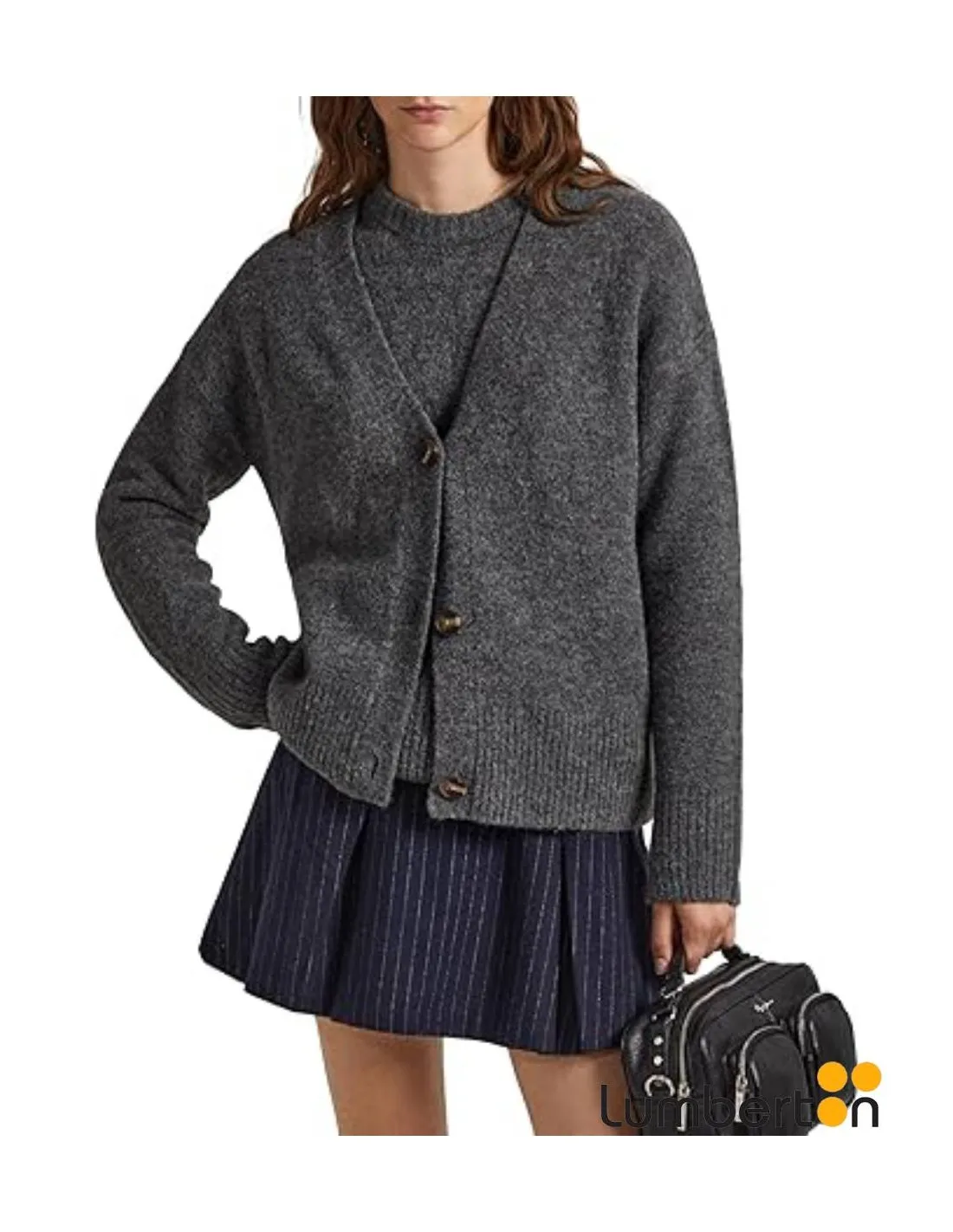 Chaqueta Gris Botones DENNISEC