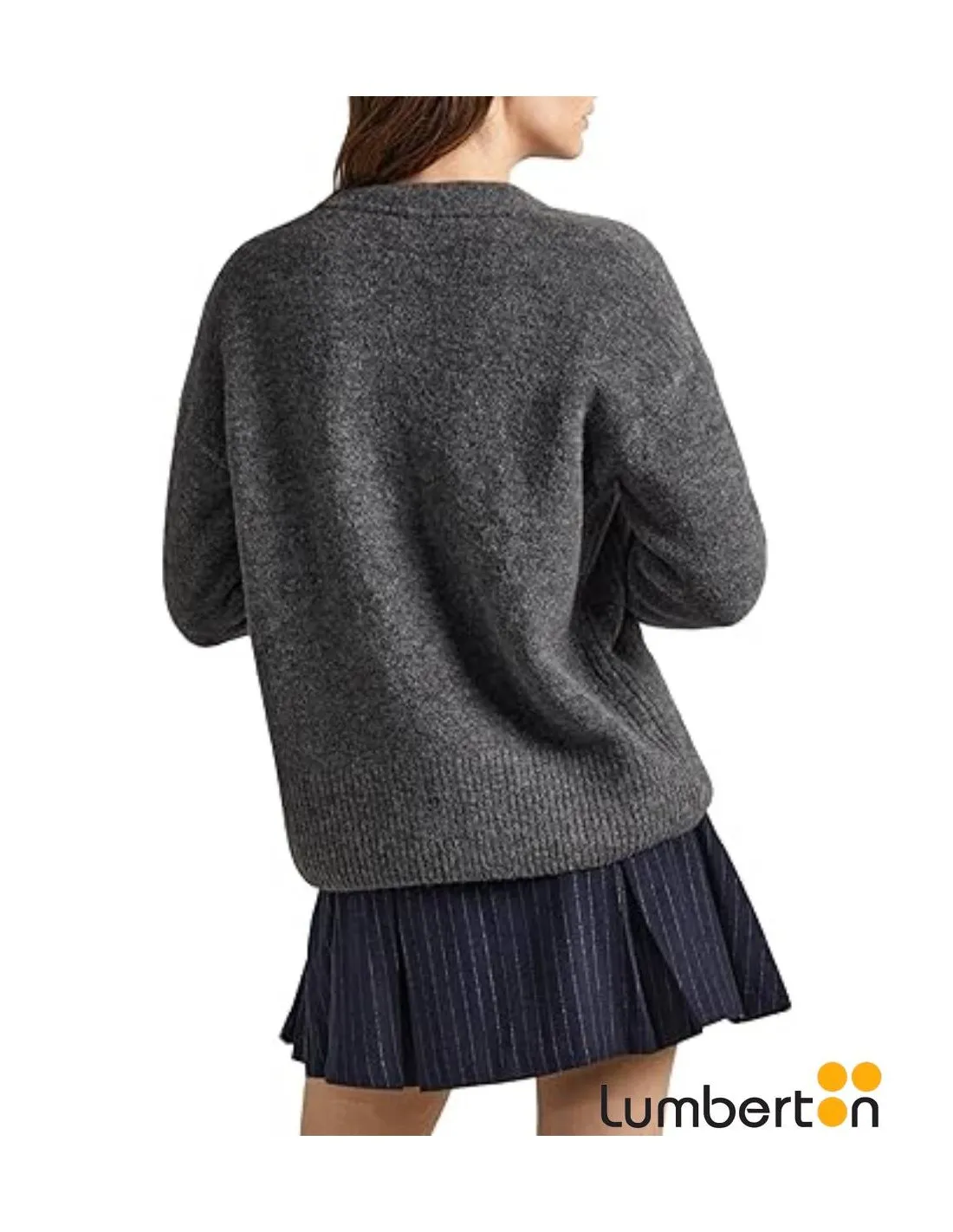 Chaqueta Gris Botones DENNISEC