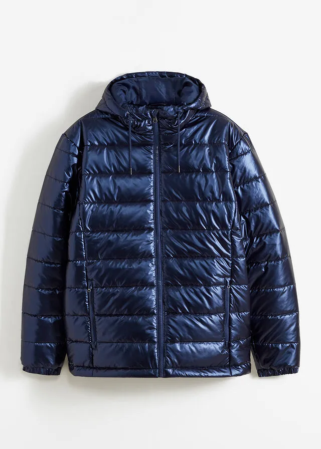 Chaqueta guateada Azul marino
