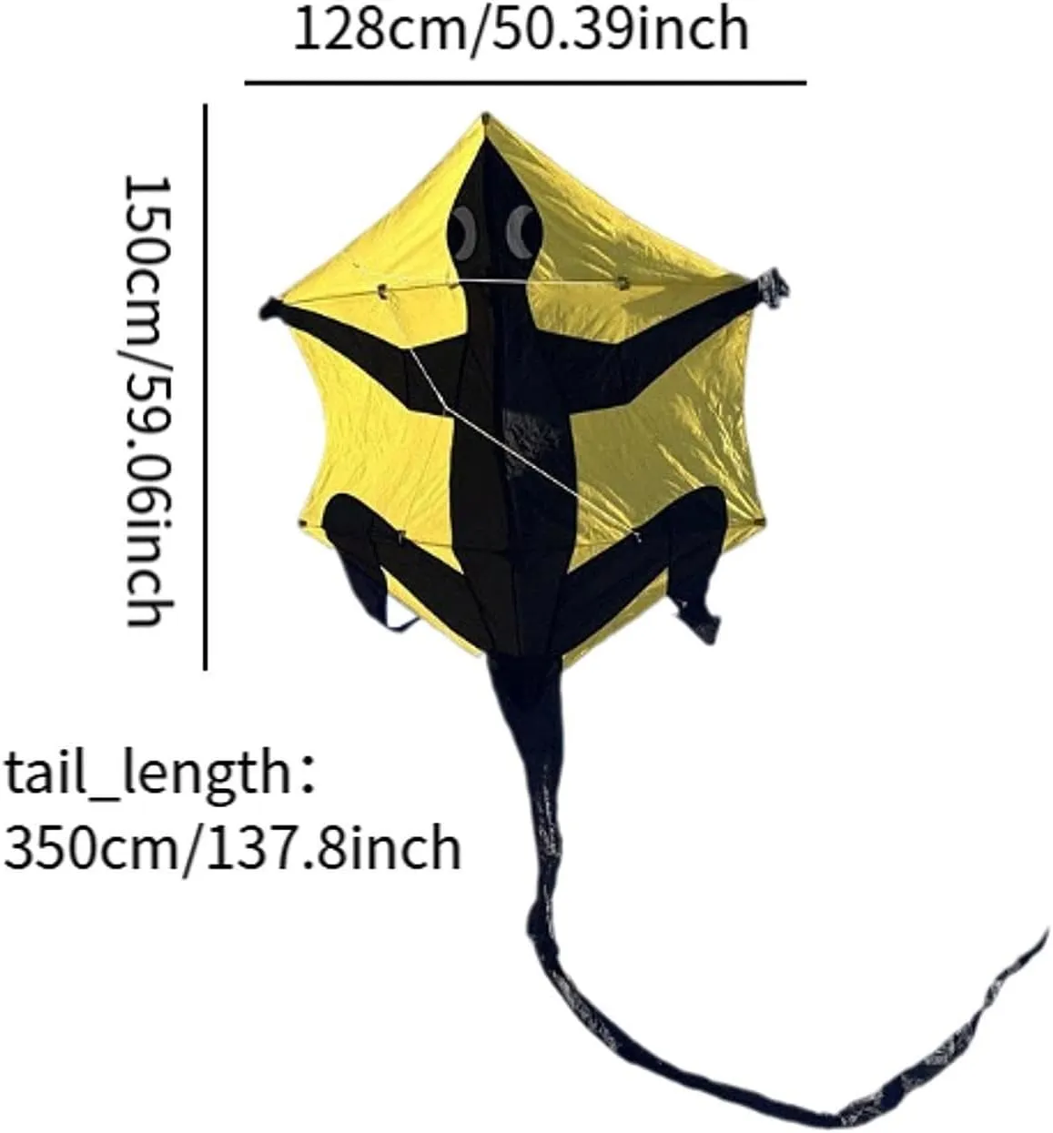 Colcolo Kite de Animales Flying Toy Professional Fácil de Volar una Sola línea Cometa voladora de Playa para Regalos de Viaje Ac