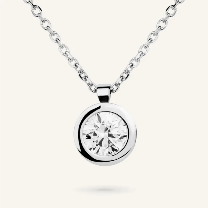 COLLAR BRILLIANT CUT TADORO PLATA DE PRIMERA LEY 0132317