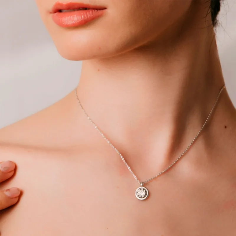COLLAR BRILLIANT CUT TADORO PLATA DE PRIMERA LEY 0132317