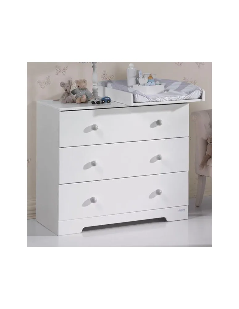 COMODA CO1804 BLANCO TIRADOR BOLA MICUNA