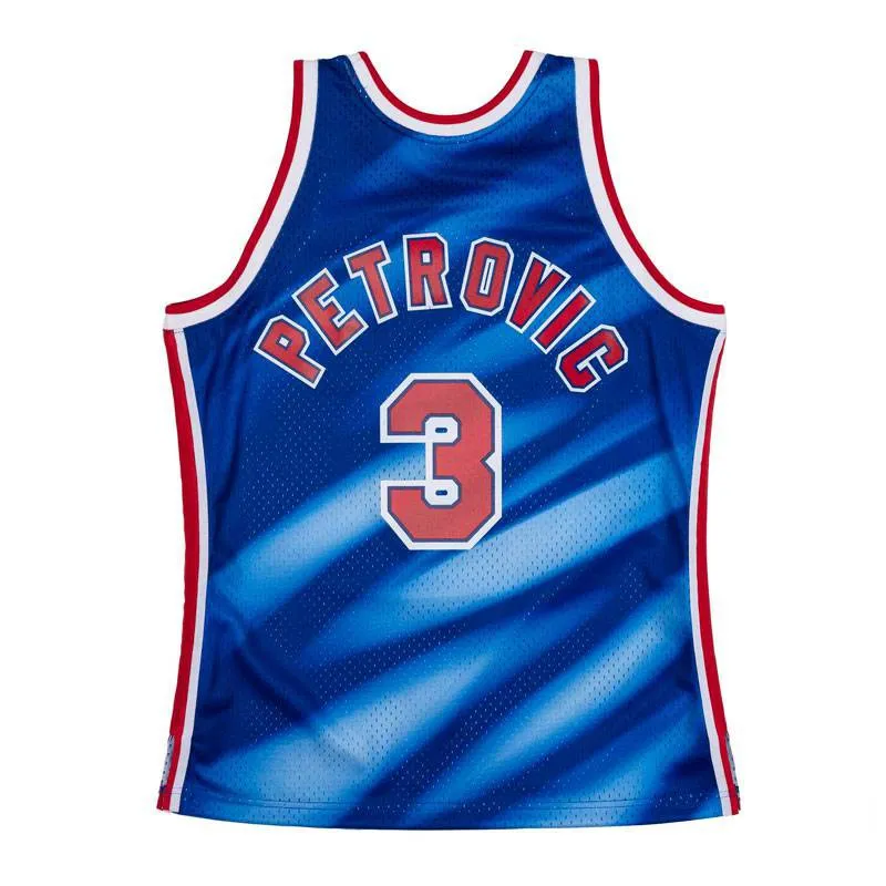 DRAZEN PETROVIC NEW JERSEY NETS HARDWOOD CLASSIC 9091