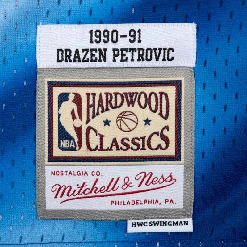 DRAZEN PETROVIC NEW JERSEY NETS HARDWOOD CLASSIC 9091