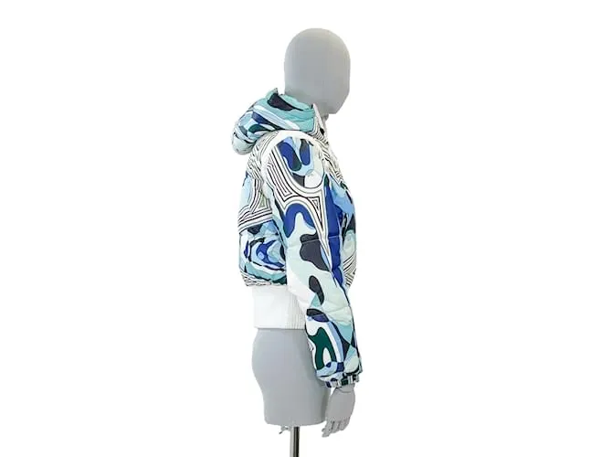 EMILIO PUCCI Chaquetas Internacional M Sintético Blanco 
