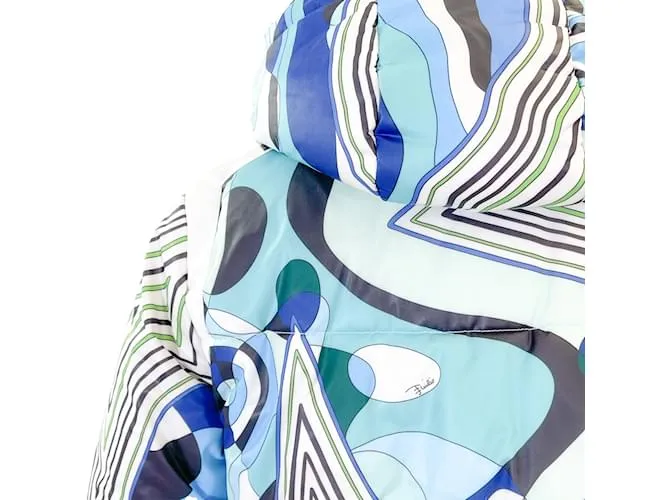 EMILIO PUCCI Chaquetas Internacional M Sintético Blanco 