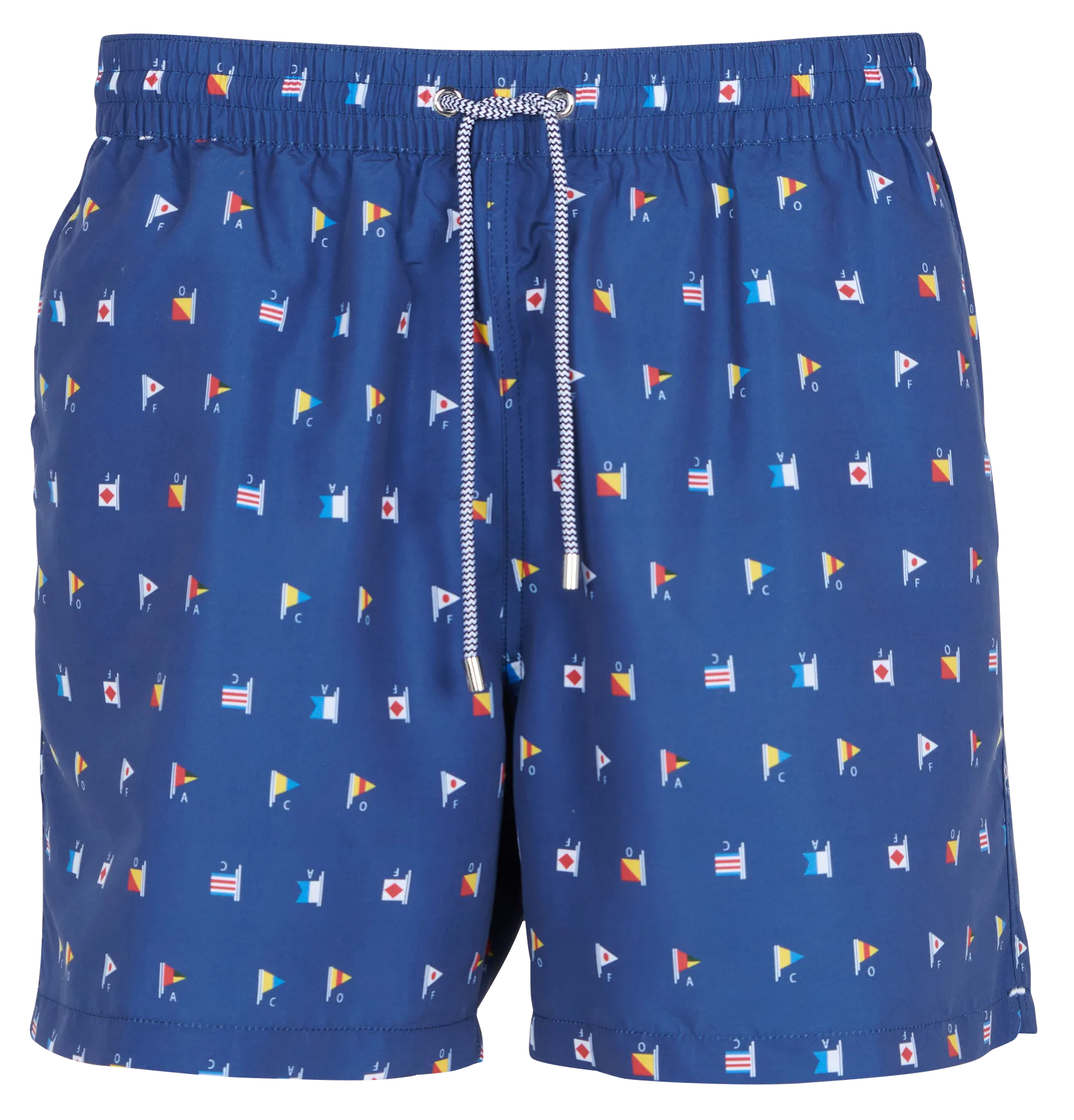 FACONNABLE Bañador estampado de algodón en azul