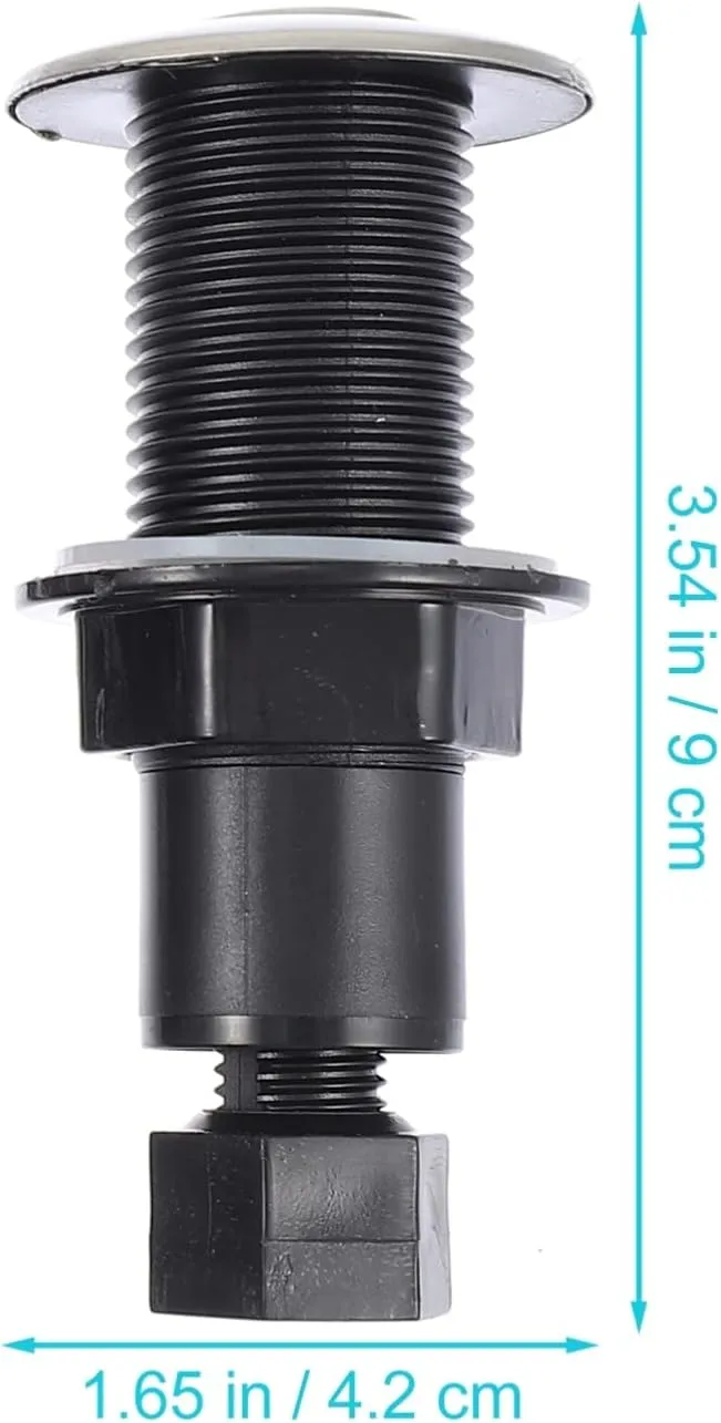 Hemobllo Botón Pulsador De Acero Inoxidable De 25 Mm Activado Por Aire Para Compresor De Aire A Presión De 1 5 M Accesorio Para 