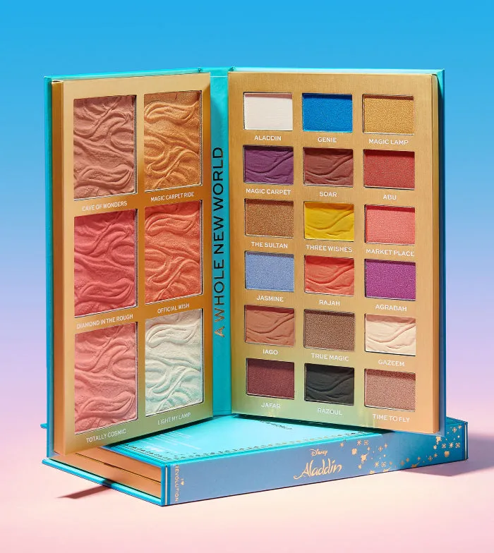 I HEART REVOLUTION  *I HEART REVOLUTION X DISNEY*  PALETA PARA OJOS Y ROSTRO FAIRYTALE  JASMINE