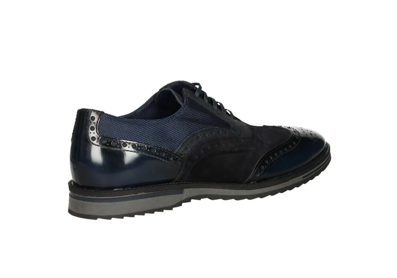 Ingles Florentic Pala Vega Centro Nobuck Azul Cuello Nilon