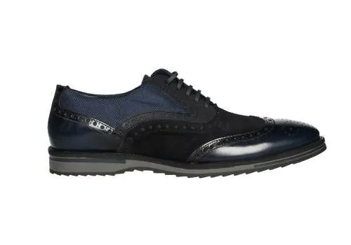 Ingles Florentic Pala Vega Centro Nobuck Azul Cuello Nilon
