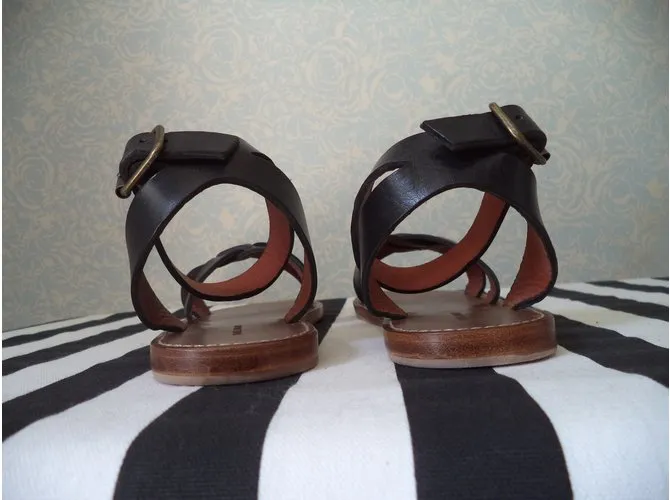 Isabel Marant Sandalias merry Negro 
