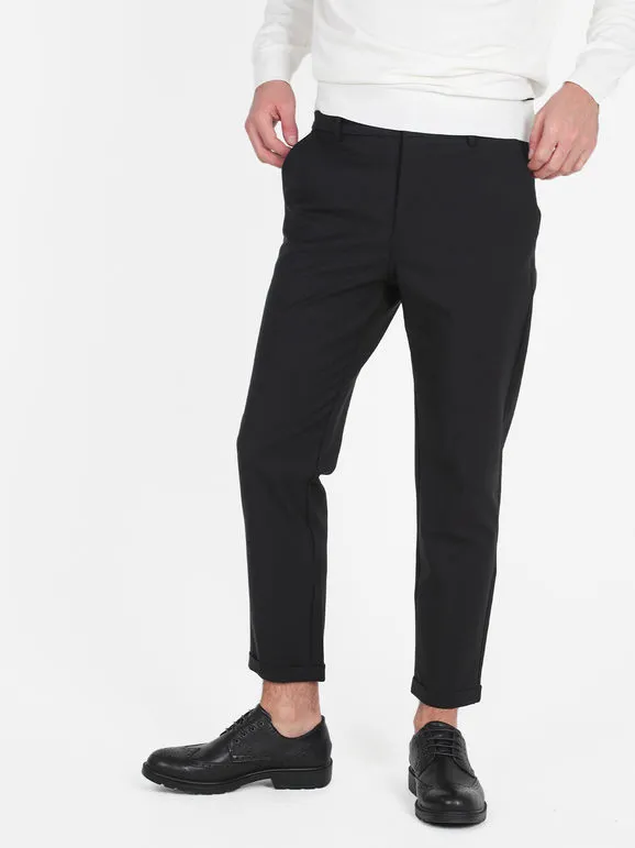 Johnny Looper Pantalón de hombre en tejido técnico con puños.