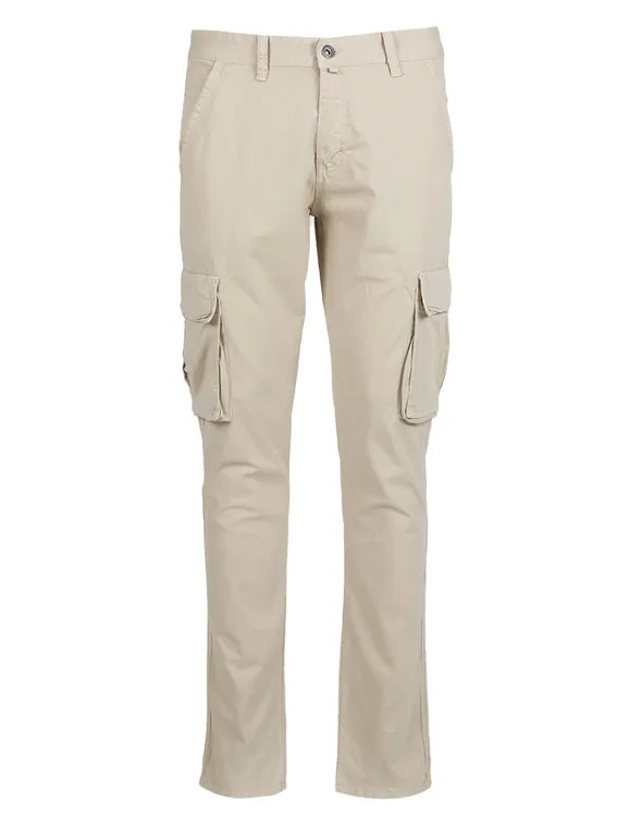 J.Sette Pantalón cargo de algodón para hombre.